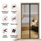 Magnetic Mesh Door Net Curtain