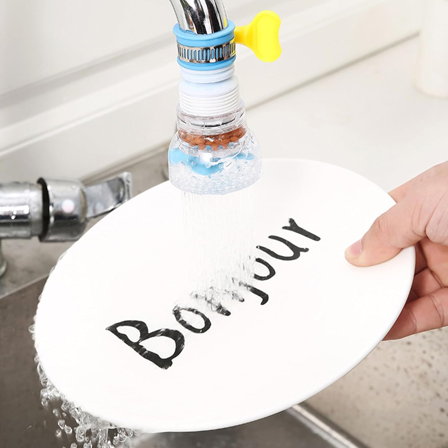 Pack Of 3 Adjustable Fan Faucet Water Saving