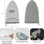 Garment Steamer Hanger Stand & Ironing Glove for Clothes, Adjustable Steamer Stand for Clothes Hanger & Mini Grey Ironing Board Portable Handheld Steamer Ironing Accessories for Clothes
