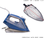 Erreke Iron Protective Cover, Non Stick Iron Sole to Improve Ironing Results, Fits Most Irons, Easy Installation Iron Shoe Cover Accessory.