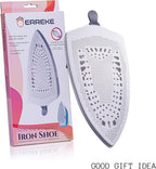 Erreke Iron Protective Cover, Non Stick Iron Sole to Improve Ironing Results, Fits Most Irons, Easy Installation Iron Shoe Cover Accessory.