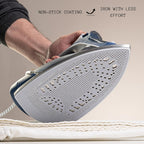 Erreke Iron Protective Cover, Non Stick Iron Sole to Improve Ironing Results, Fits Most Irons, Easy Installation Iron Shoe Cover Accessory.