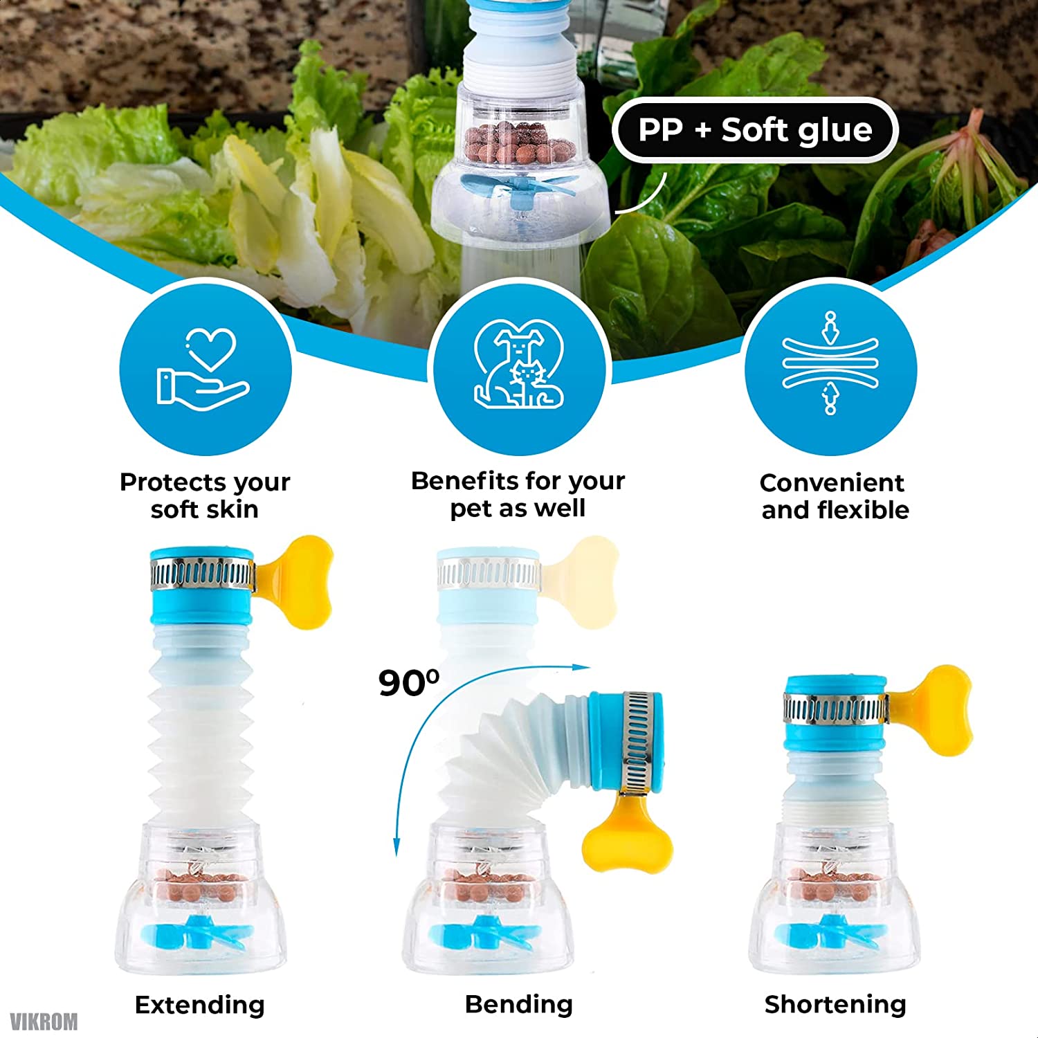Tap Shower Pack Of 3 Pieces